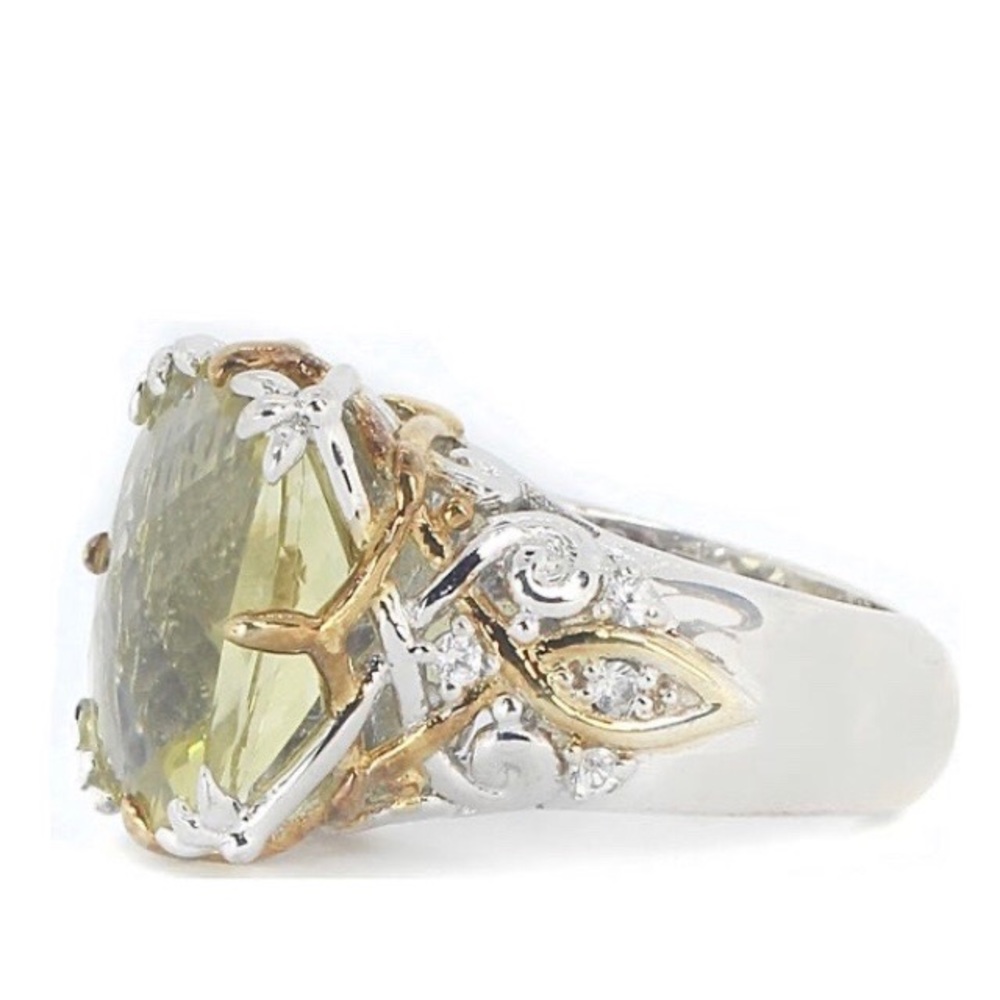 Michael Valitutti 925 Silver and Quartz Ring - Picture 2 of 7